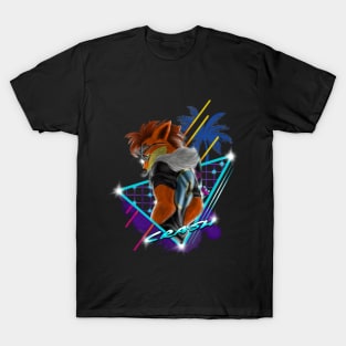 Motorcycle Crash Retro T-Shirt